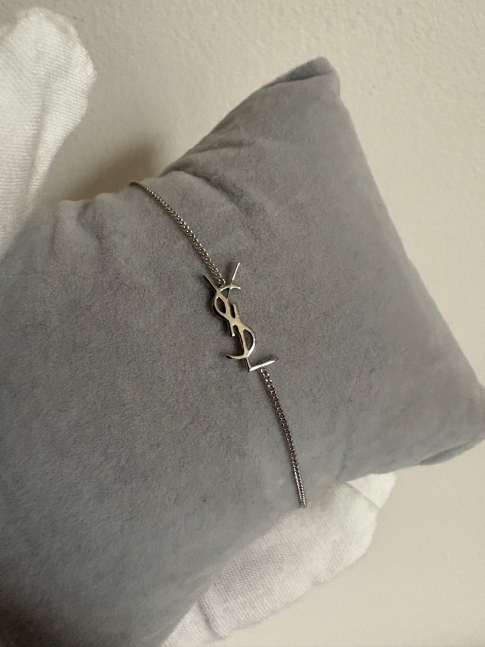 Saint Laurent Cassandre Charm Bracelet